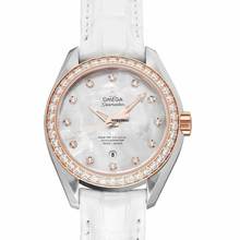Thumbnail von Omega Seamaster Aqua Terra 231.28.34.20.55.003 - Seamaster Automatic Mother of pearl Dial Stainless Steel Ladies Watc </h1>
