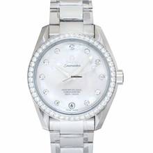 Thumbnail von Omega Seamaster Aqua Terra 231.15.39.21.55.001 - Seamaster Automatic Mother of pearl Dial Stainless Steel Ladies Watc </h1>