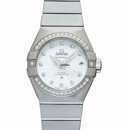  Omega Constellation Ladies 123.15.27.20.55.003 - Constellation Automatic White Dial Stainless Steel Ladies Watch </h1> 