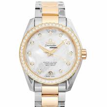 Thumbnail von Omega Seamaster Aqua Terra 231.25.39.21.55.002 - Seamaster Automatic Mother of pearl Dial Stainless Steel Ladies Watc </h1>