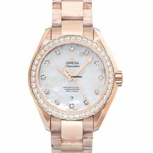 Thumbnail von Omega Seamaster Aqua Terra 231.55.34.20.55.003 - Seamaster Automatic Mother of pearl Dial 18kt Rose Gold Ladies Watch </h1>