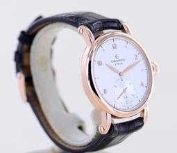 Thumbnail von Chronoswiss Sirius Roségold Handaufzug 18K Gold Dresswatch Silver dial Klassiker Top C.111 </h1>