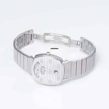 Thumbnail von Gucci YA157401 - Grip 38mm Stainless Steel GG Engraved Watch </h1>