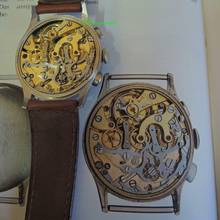 Thumbnail von Lemania Vintage Militär Chronograph RLM Lemania 15TL ultra RARE </h1>