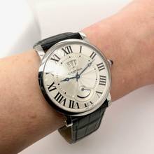 Thumbnail von Cartier Rotonde de Cartier Calendar Aperture & Power Reserve 40mm Automatic Steel Watch </h1>