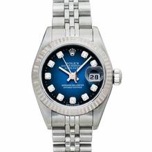 Thumbnail von Rolex Lady-Datejust 69174G - Datejust Blue Gradation Dial 26mm </h1>