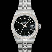 Thumbnail von Rolex Lady-Datejust 69174 Black - Lady Datejust Automatic Black Dial Stainless Steel Ladies Watch </h1>