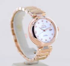 Thumbnail von Omega De Ville Ladymatic 18K Roségold Co-Axial Diamond Supernova Dial MOP Luxus B+P </h1>