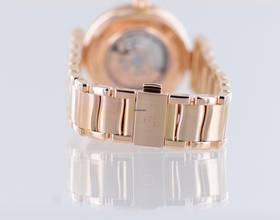 Thumbnail von Omega De Ville Ladymatic 18K Roségold Co-Axial Diamond Supernova Dial MOP Luxus B+P </h1>