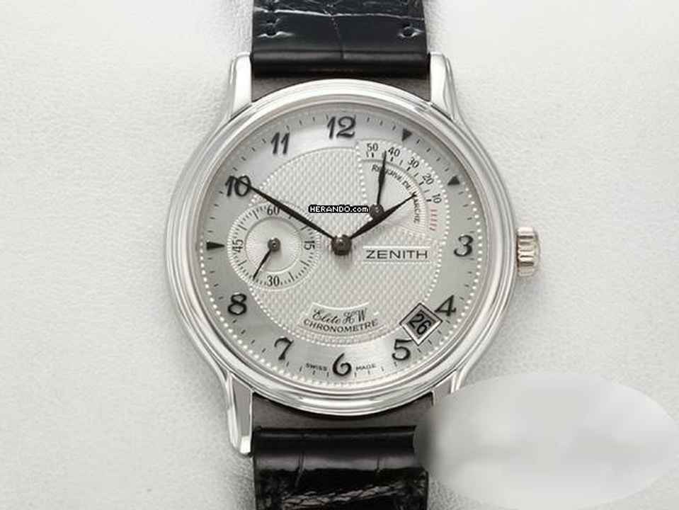  Zenith Elite Hw Chronomaster 39.0240.655 Platin 950 Zenith-revision 2021  