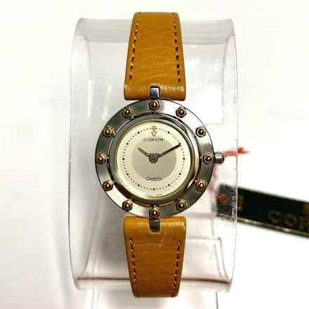  Corum CLASSIC CLIPPER CLUB Quartz 25mm 18K Gold & Steel Watch </h1> 