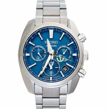  Seiko Astron GPS Solar SBXC055 - Astron Quartz Blue Dial Stainless Steel Men's Watch </h1> 