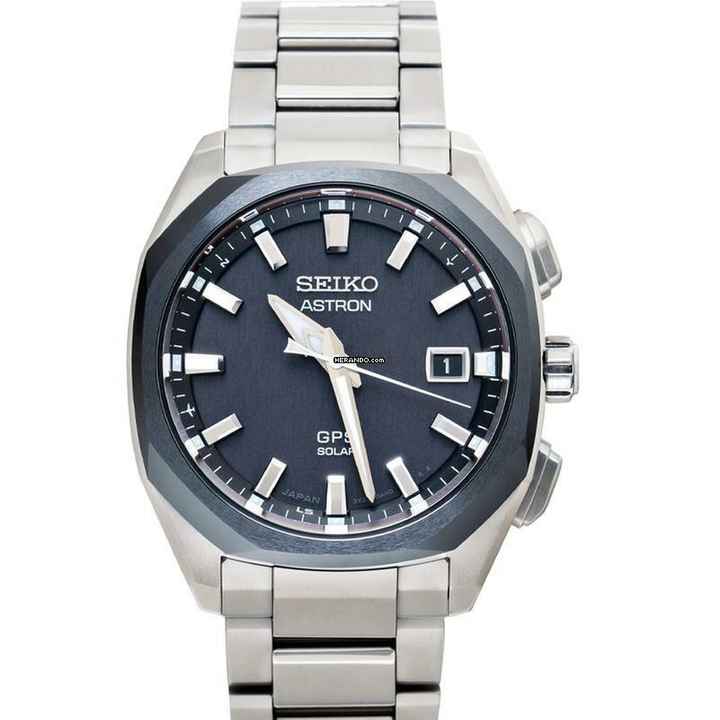  Seiko Astron SBXD007 - Astron Quartz Black Dial Titanium Men's Watch </h1> 