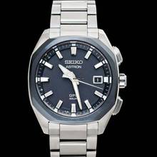 Thumbnail von Seiko Astron SBXD007 - Astron Quartz Black Dial Titanium Men's Watch </h1>
