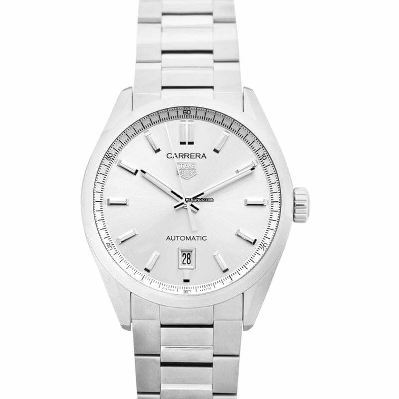 TAG Heuer Carrera WBN2111.BA0639 - Carrera Automatic Grey Dial Stainless Steel Men's Watch </h1>