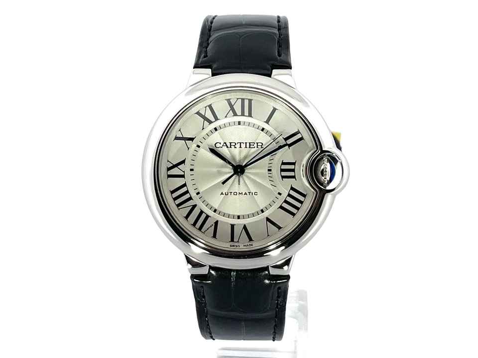  Cartier Ballon Bleu 36mm de Cartier 36 Edelstahl / Leder Ref. WSBB0028 </h1> 