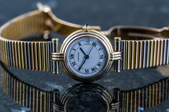 Thumbnail von Cartier Trinity Lady VENDOME Date | Trinity | Tricolor | with Goldbracelet