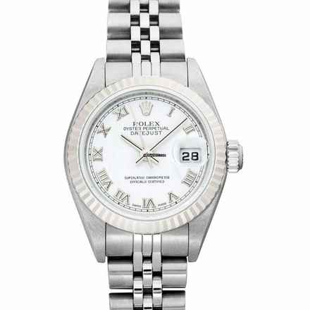  Rolex Lady-Datejust 79174 - Lady Datejust Oyster Perpetual Steel White Ø26 mm </h1> 