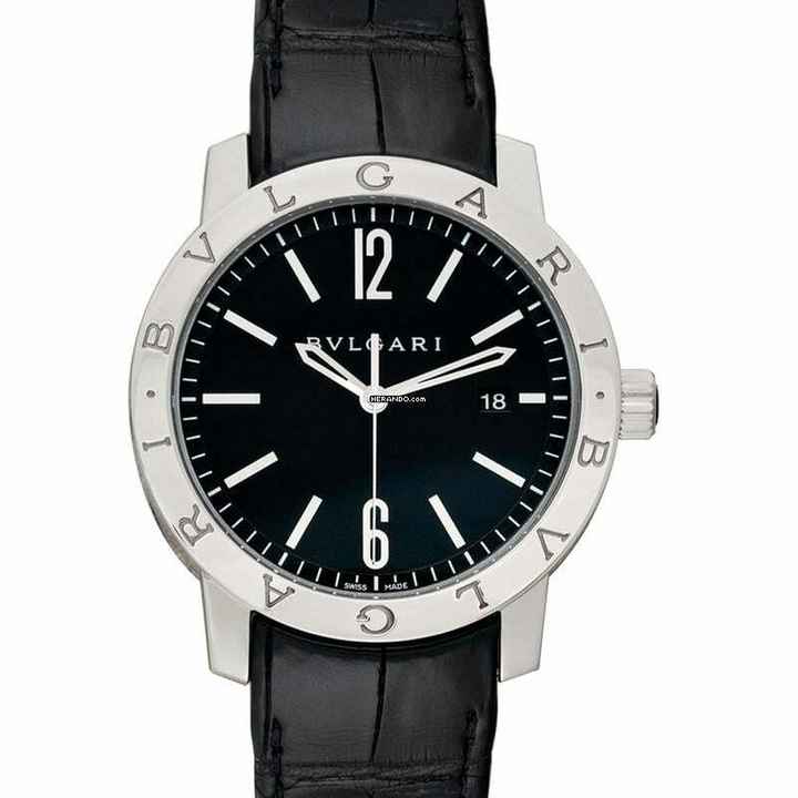  Bulgari Bulgari 101867 - Bvlgari Bvlgari Automatic Black Dial Stainless Steel Men's Watch </h1> 