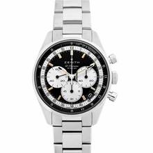 Thumbnail von Zenith 03.3200.3600/21.M3200 - Chronomaster Automatic Black Dial Stainless Steel Men's Watch </h1>
