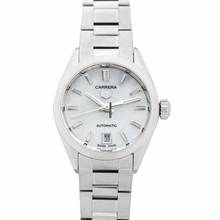 Thumbnail von TAG Heuer Carrera Lady WBN2410.BA0621 - Carrera Automatic Mother of pearl Dial Stainless Steel Ladies Watch </h1>