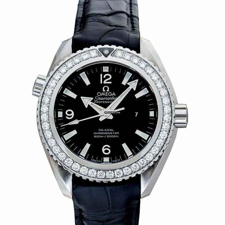 Omega Seamaster Planet Ocean 232.18.38.20.01.001 - Seamaster Automatic Black Dial Stainless Steel Ladies Watch </h1> 