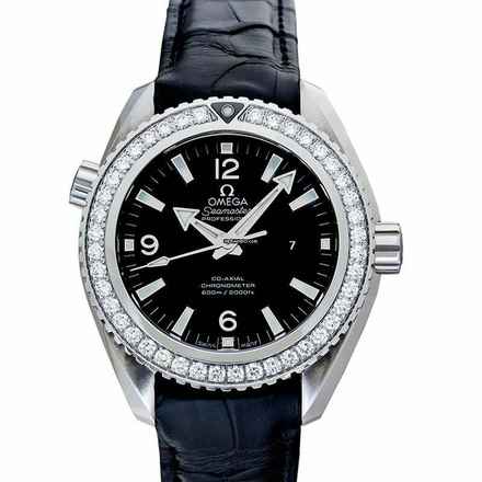  Omega Seamaster Planet Ocean 232.18.38.20.01.001 - Seamaster Automatic Black Dial Stainless Steel Ladies Watch </h1> 
