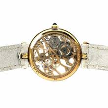 Thumbnail von GERALD GENTA 26mm 18K Yellow Gold SKELETON Watch </h1>