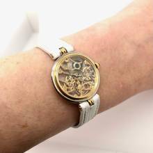 Thumbnail von GERALD GENTA 26mm 18K Yellow Gold SKELETON Watch </h1>