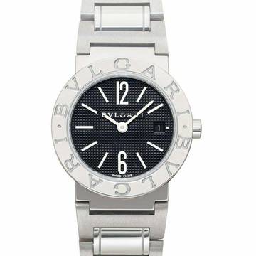  Bulgari Diagono 101354 - Diagono Quartz Black Dial Stainless Steel Ladies Watch </h1> 