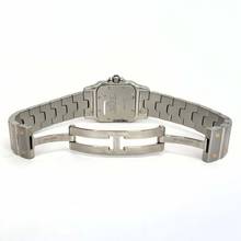 Thumbnail von Cartier Santos Galbée 24mm Quartz 2 Tone 0.7TCW Diamond Watch NEW Model </h1>