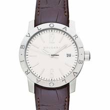 Thumbnail von Bulgari Solotempo 102111 - Solotempo Automatic White Dial Stainless Steel Men's Watch </h1>