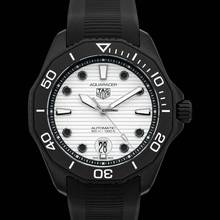 Thumbnail von TAG Heuer Aquaracer WBP201D.FT6197 - TAG Heuer Aquaracer Professional 300 Automatic White Dial Black Rubber Wa </h1>