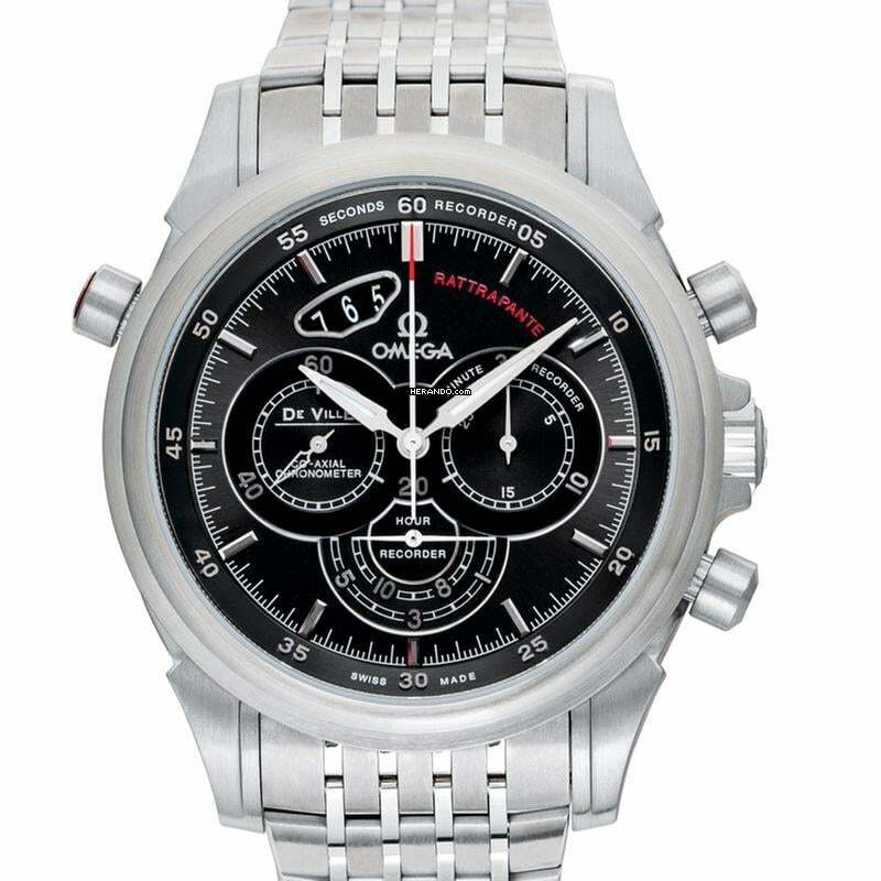 Omega De Ville Co-Axial 422.10.44.51.06.001 - De Ville Automatic Black Dial Stainless Steel Men's Watch </h1>
