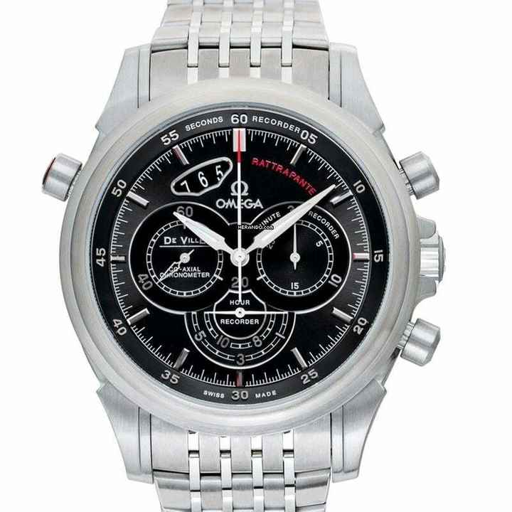  Omega De Ville Co-Axial 422.10.44.51.06.001 - De Ville Automatic Black Dial Stainless Steel Men's Watch </h1> 