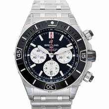 Thumbnail von Breitling Chronomat AB0136251B1A1 - Chronomat Automatic Black Dial Stainless Steel Men's Watch </h1>