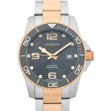 Thumbnail von Longines HydroConquest L37813787 - HydroConquest Automatic Grey Dial Stainless Steel Men's Watch </h1>