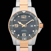 Thumbnail von Longines HydroConquest L37813787 - HydroConquest Automatic Grey Dial Stainless Steel Men's Watch </h1>