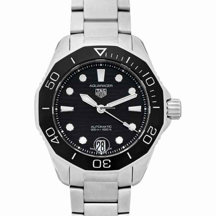  TAG Heuer Aquaracer WBP231D.BA0626 - TAG Heuer Aquaracer Professional 300 Automatic Black Dial Watch 36mm </h1> 