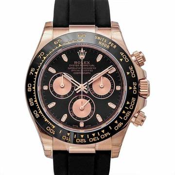  Rolex Daytona 116515LN - Cosmograph Daytona 18ct Everose Gold Automatic Black Dial Men's Watch </h1> 