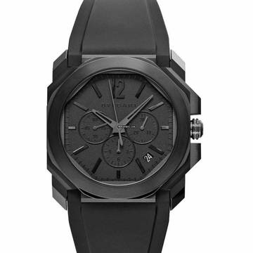  Bulgari Octo 103027 - Octo Automatic Grey Dial Stainless Steel Men's Watch </h1> 