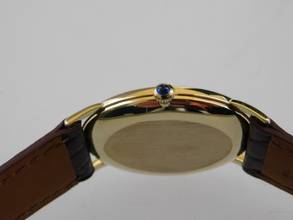 Thumbnail von Jaeger-LeCoultre 18 Karat Gelbgold Baignoire Jumbo Handaufzug 29 x 38 mm Rarität </h1>