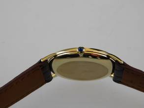 Thumbnail von Jaeger-LeCoultre 18 Karat Gelbgold Baignoire Jumbo Handaufzug 29 x 38 mm Rarität </h1>
