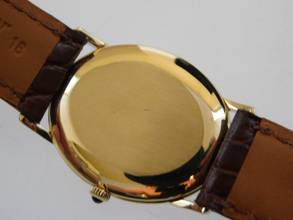 Thumbnail von Jaeger-LeCoultre 18 Karat Gelbgold Baignoire Jumbo Handaufzug 29 x 38 mm Rarität </h1>