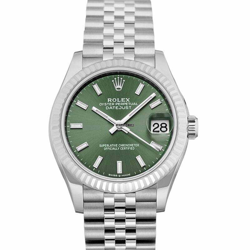 Rolex 278274-0018 - Oyster Perpetual Automatic Green Dial None Ladies Watch </h1>