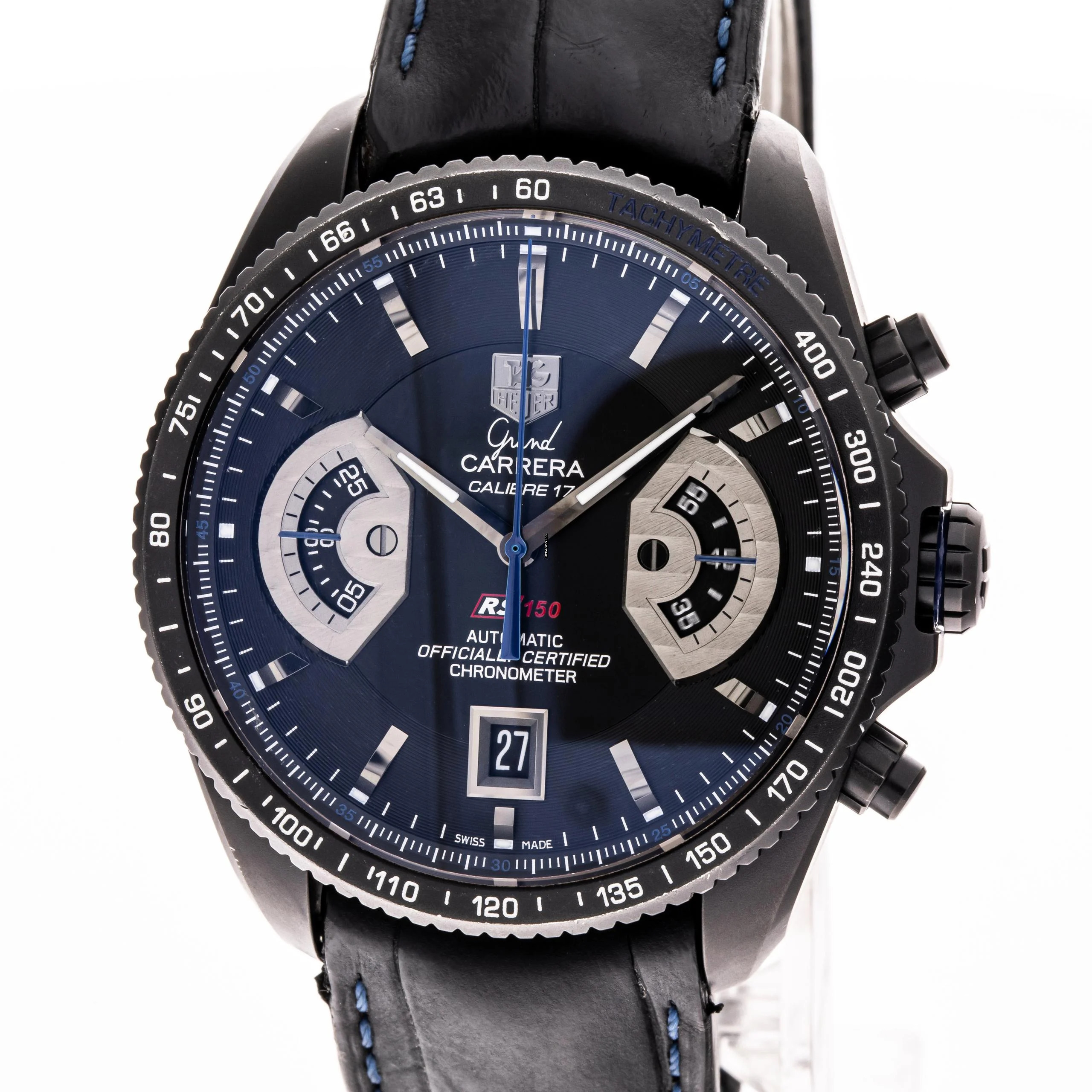  TAG Heuer Grand Carrera 43 mm Calibre 17 CAV518H UK Limited Edition 150 pcs. Full Set CAV518B 