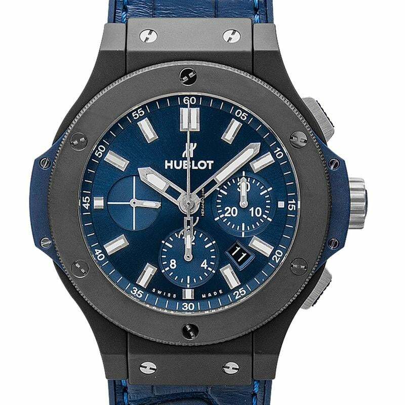  Hublot Big Bang 44 mm 301.CI.7170.LR - Big Bang Ceramic Blue Automatic Blue Dial Men's Watch </h1> 