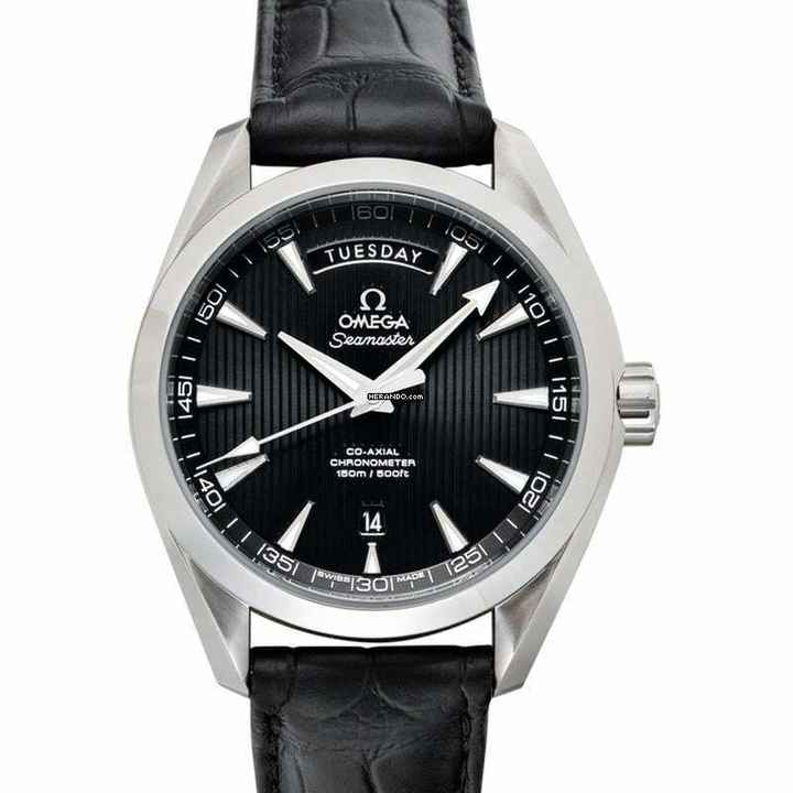  Omega Seamaster Aqua Terra 231.13.42.22.01.001 - Seamaster Automatic Black Dial Stainless Steel Men's Watch </h1> 