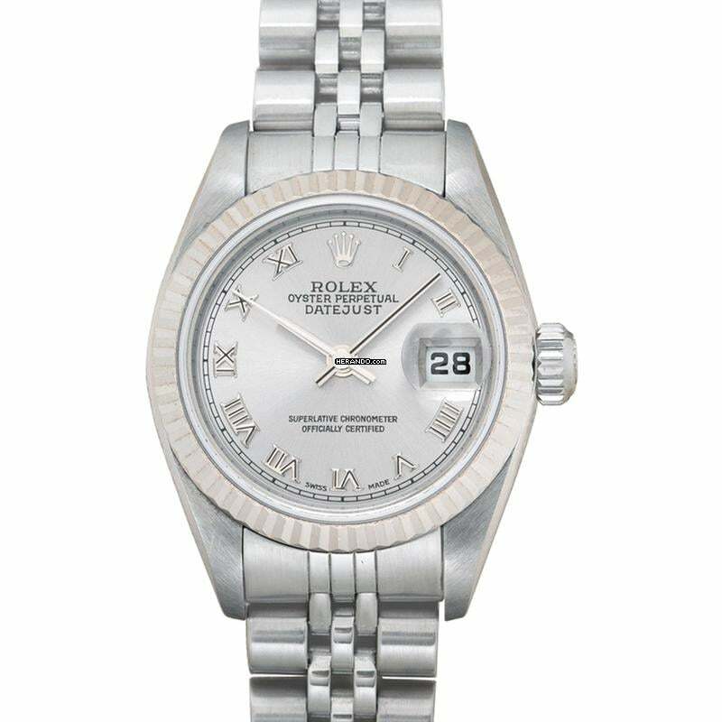  Rolex Lady-Datejust 79174-SLV ROMA - Lady Datejust Oyster Perpetual Automatic Silver Dial Ladies Watch </h1> 