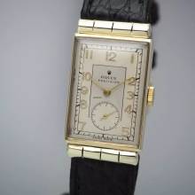 Thumbnail von Rolex Precision Vintage Precision Al Capone Ref.: 3140 Gold 9K serviced. very Rare